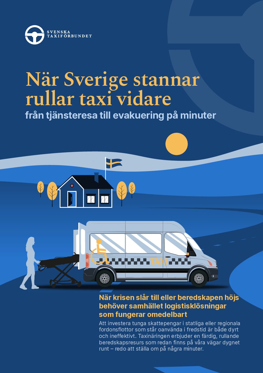 När Sverige stannar rullar taxi vidare